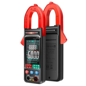 Digital Clamp Meter 6000 Counts DC AC Current 400A Multimeter with Large Color Screen