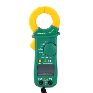 Digital Clamp Meter Multimeter 600A Electronic Tester With Test Probe Leads Clamp Meter Digital AC DC Current
