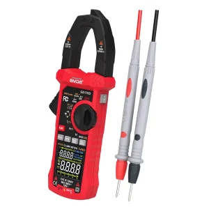 Digital Clamp Meter Multimeter 9999 Counts Amp Voltage Tester Auto ranging with AC/DC Voltage VFD Current Temp Inductance test