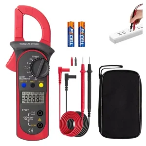 Digital Clamp Meter ST201 High Precision Voltage (0-600V) and Current (2A-400A)