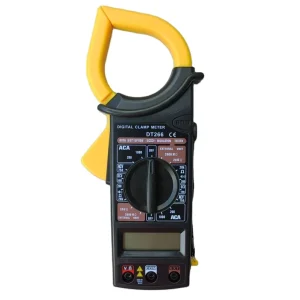 Digital Clamp Multimeter DT266 Digital Display AC 1000A Current Hook Meter 600V AC/DC Colored Box