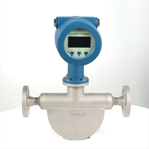 Digital Coriolis Mass Flow Meter Liquid Air Mass Flow Meter Stainless Steel for Water and Oil