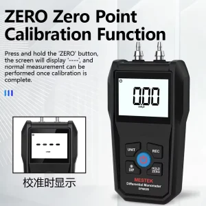 Digital Differential Pressure Manometer Differential Pressure Tester