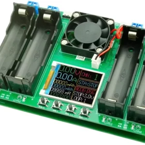Digital Display Battery Capacity Internal Resistance Tester Digital Lithium Module 18650 Battery Test Meter Dual Type C