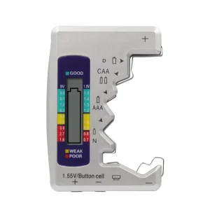 Digital Display Battery Capacity Tester Tools 5 7 9V Battery Tester