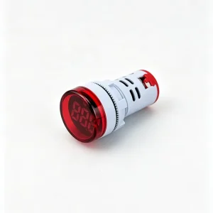 Digital Display Instrument with LED Light Source for AC/DC Voltage Measurement, Equipped with Signal Indicator Panel Mount