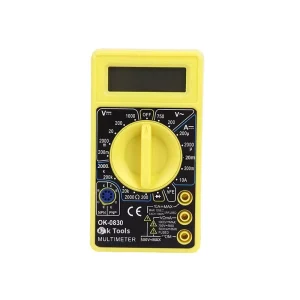 Digital Display LCD Household Repair Measuring Instrument Multimeter Inductance Manual Electrician Power