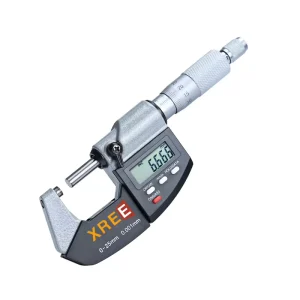 Digital Display Outer Diameter Micrometer High Precision 0.001mm Electronic Spiral Micrometer 0 25mm Thickness Gauge