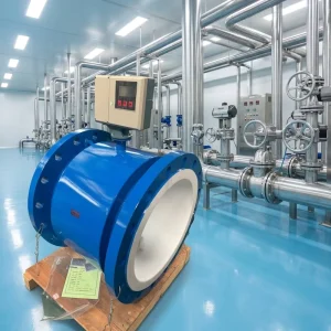 Digital Display Pipeline Liquid Hot and Cold Water Electromagnetic Heat Flow Meter With Temperature Measurement