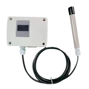 Digital Display Wind Speed Anemometer HVAC Transmitter Airflow Hot Wire Air Flow Sensor