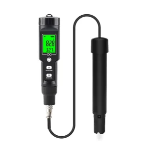 Digital Dissolved Oxygen Concentration Meter with ATC Temperature Range 0 50 Backlight