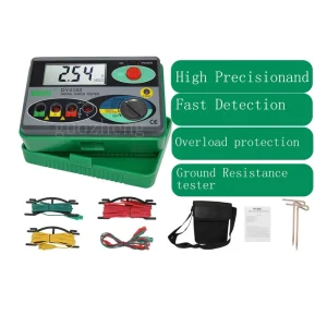 Digital Earth Resistance Tester DY4100 Earth Tester Meter