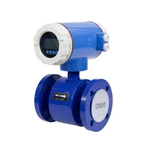 Digital Electromagnetic Flow Meter Stainless Steel Magnetic +/-0.5% Accuracy 0.5-15m/s Flow Rate for Measuring
