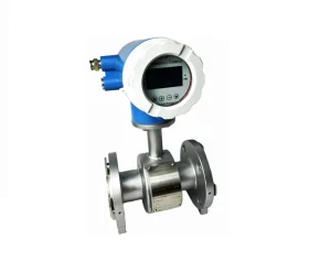 Digital Electromagnetic Flowmeter Stainless Steel Meter for Water and Fluids