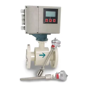 Digital Electromagnetic Water Meter Stainless Steel High Accuracy OEM Customizable