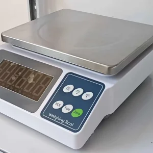 Digital Electronic Scales for Weighing Fruits Ingredients Various Objects High Accuracy 15kg Capacity 0.1g Precision 1 Year