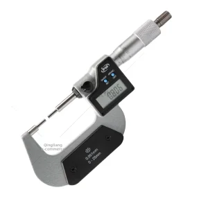 Digital Electronic Spline Micrometer Outer Diameter Carbide Measuring Tip 2mm