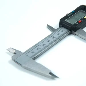 Digital Electronic Vernier Caliper 0.02mm Resolution YBKC Model Stainless Steel Plastic Cover