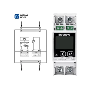 Digital Energy Consumption Meter Single Phase