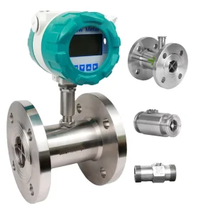 Digital Flow Meter Stainless Steel Liquid Turbine Fuel Diesel Oil Variable River Water Flowmeter for Measurement