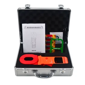 Digital Grounding Resistance Clamp Meter 500 1200 1500Ohm AC Voltage Leakage Current Tester 40A Clamp Ground Resistance Tester