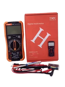 Digital High Precision Automatic Car Maintenance Multimeter with 1000V DC/750V AC and 0.5% Accuracy