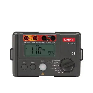 Digital Insulation Resistance Meter UT501A 0-1000V up to 5.5G Ohm Multi function Ohm Tester UT-501A