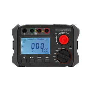 Digital Insulation Resistance Tester AC DC Voltage Measurement Instrument with 5KV Testing for Power Maintenance