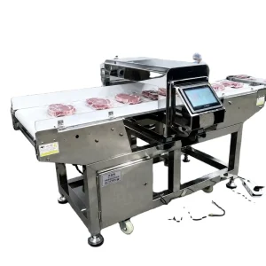 Digital Intelligent Metal Detection Machine for Frozen Meat Processing Conveyor Food Safety Control System