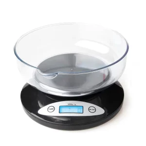 Digital Kitchen Food Scale with Removable Bowl Weighing Scale 5kg/1g 11lb/0.1oz Household Food Weight Scale