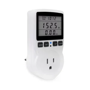 Digital LCD Power Meter Wattmeter Socket Wattage Kwh Energy Meter AC 220V EU FR US UK AU BR Plug Outlet Power Analyzer