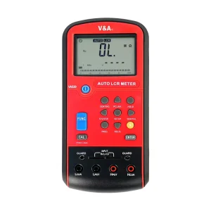 Digital LCR Meter VA520 Handheld High Precision 0.30% Accuracy Dual LCD Display 6 Parameter Capacitance Inductance