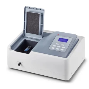Digital Laboratory Single Beam UV-Vis Spectrophotometer 200~1000nm LCD Display with Tungsten & Deuterium Lamp OEM Manufacturer