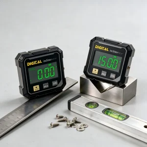 Digital Laser Level Spirit Level High Precision Horizontal Angle Tilt Measurement Electronic Slope Tool Gradient Meter USB