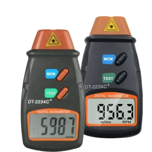 Digital Laser Tachometer RPM Meter Non-Contact Motor Speed Gauge Revolution Spin