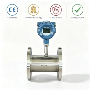 Digital Liquid Turbine Flow Meter Water Diesel Flow Measuring Instrument