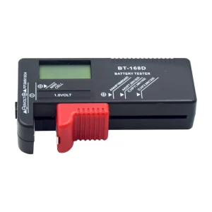 Digital Lithium Battery Capacity Tester Checkered Load Analyzer Display Check AAA AA Button Cell Universal Test