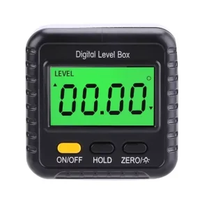 Digital Magnetic Level Bevel Gauge Inclinometer Woodworking With Table or Miter Saw Angle Finder Precise Measurement LCD