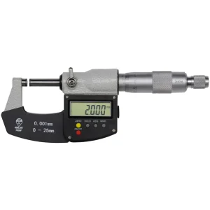 Digital Micrometer 0 1 25mm Gauge 0.00005 0.001mm 25 50 75 100mm Waterproof Thickness Measuring Tool For Outside Micrometer