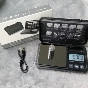 Digital Milligram Scale Calibration Weights 0.01g Accuracy Refillable Electronic Jewelry Scale High Precision Factory