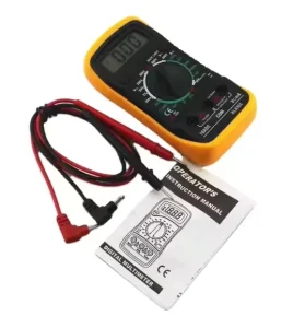 Digital Multimeter Durable Handheld High Precision Battery Corded Powered 1 Year Warranty Universal Fit