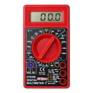Digital Multimeter Handheld Digital Display Multimeter Ammeter Voltmeter Electrical Instrument Meter Ohmmeter Portable