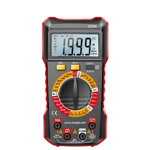 Digital Multimeter High Precision LCD Display Portable Universal Meter Compact Multi Function Voltmeter Ammeter