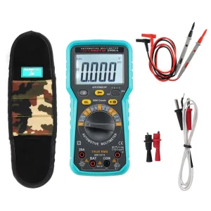 Digital Multimeter TRMS 6000 Counts Volt Meter Ohmmeter Auto Ranging Tester Accurately Measures Voltage Current Resistance