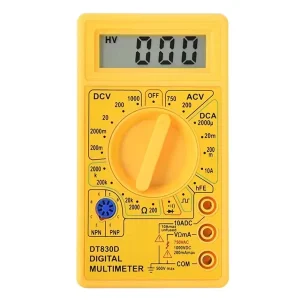 Digital Multimeter Tester Probe Diode with Blister Pack Measure Voltage Ampere Ohm Multi Function Tester