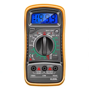 Digital Multimeter XL830L Portable High-Precision LCD Universal Meter Backlight Multi-Function Electrical Instrument