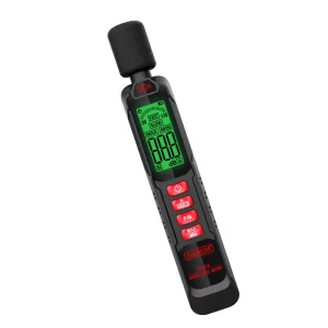 Digital Noise Tester Sound Level Meter 30-130dB Test Range Instrument for Environmental Noise Detection and Volume Measurement