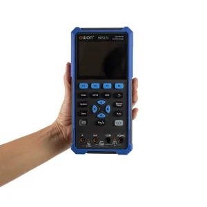 Digital Oscilloscope Handheld 70MHz 250MSa/s Mini Multimeter Oscilloscope OWON HDS272