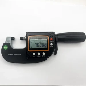 Digital Outside Micrometer 0.0001 mm Digital Electronic High Precision with Extra Large LCD Screen Measuring Tools