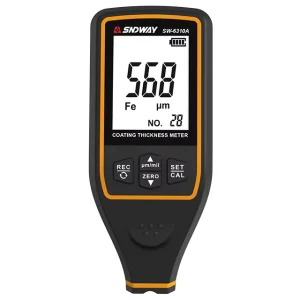 Digital Painting Thickness Meter 0-1700um Car Coating Thickness Gauge Handheld Digital Paint Testing Thickness Gauge